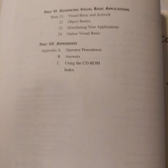 Visual Basic 6 book and cd - Picture 6 of 7